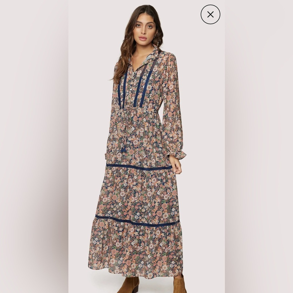 LOST + WANDER FLOWER POWER MAXI DRESS